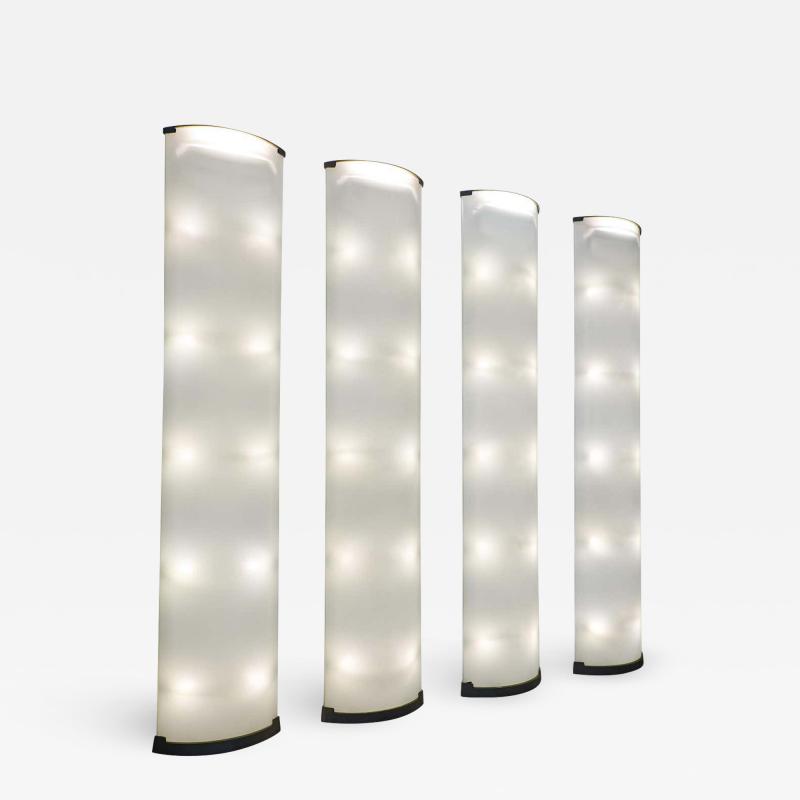 Gio Ponti 1960s Italian Pirellone Floor Lamps by Gio Ponti for Fontana Arte