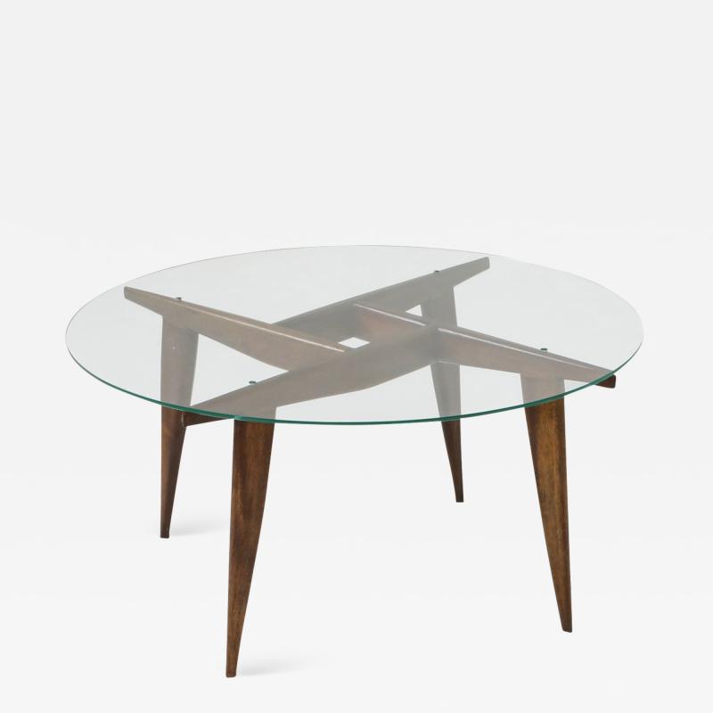 Gio Ponti Coffee Table by Gio Ponti for Singer Sons 1950s