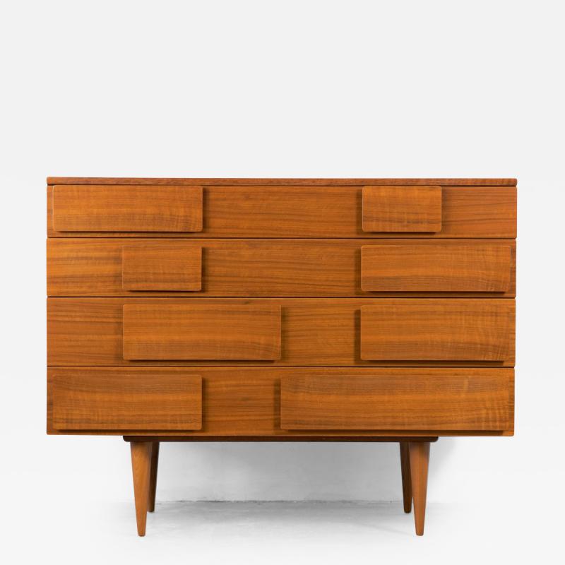 Gio Ponti Four Drawer Dresser by Gio Ponti for Singer Sons
