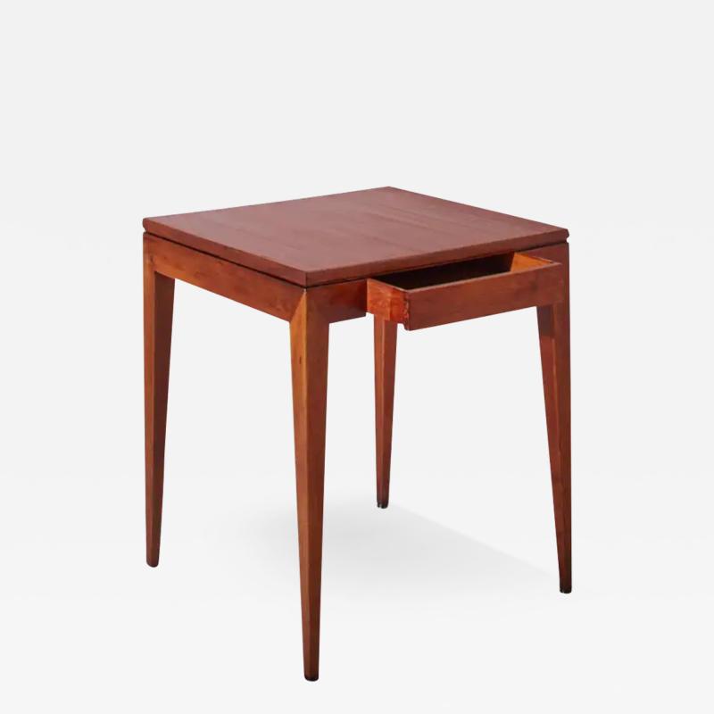 Gio Ponti GIo Ponti walnut occasional table for the Cavalieri Hotel in Milan Italy 1950s