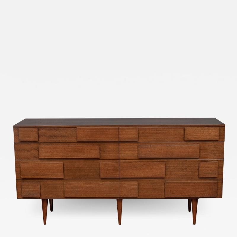 Gio Ponti Gio Ponti Double Dresser Signed M Singer and Sons Model 2161