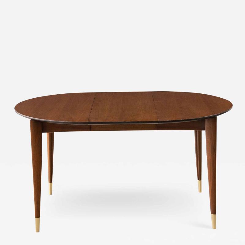 Gio Ponti Gio Ponti Extension Dining Table in Italian Walnut M Singer Sons