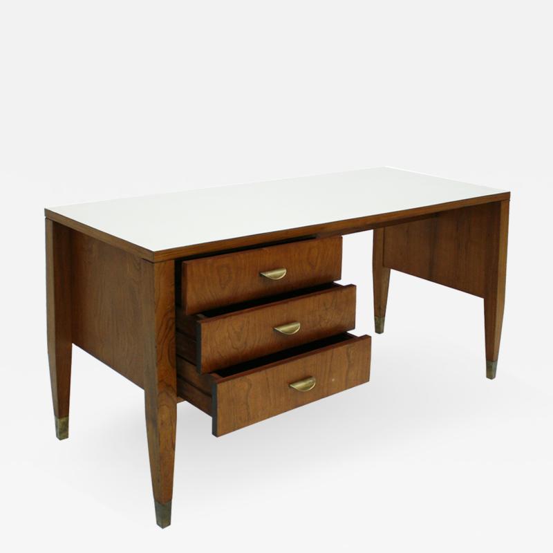 Gio Ponti Gio Ponti Mid Century Modern Walnut Wood Italian Table