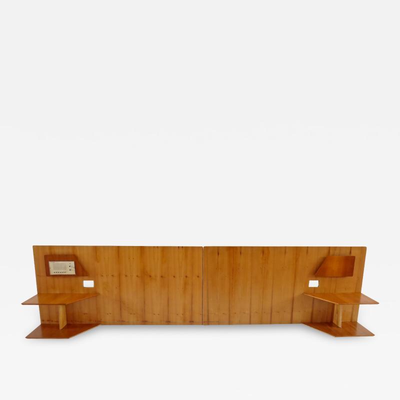Gio Ponti Gio Ponti Pair of Headboards from the Hotel Royal Naples 1955