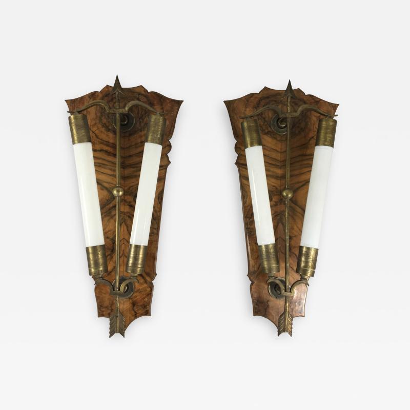 Gio Ponti Gio Ponti applique pair from 1930