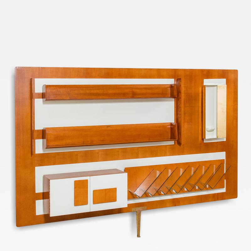 Gio Ponti Gio Ponti for Giordano Chiesa Illuminated Organized Wall