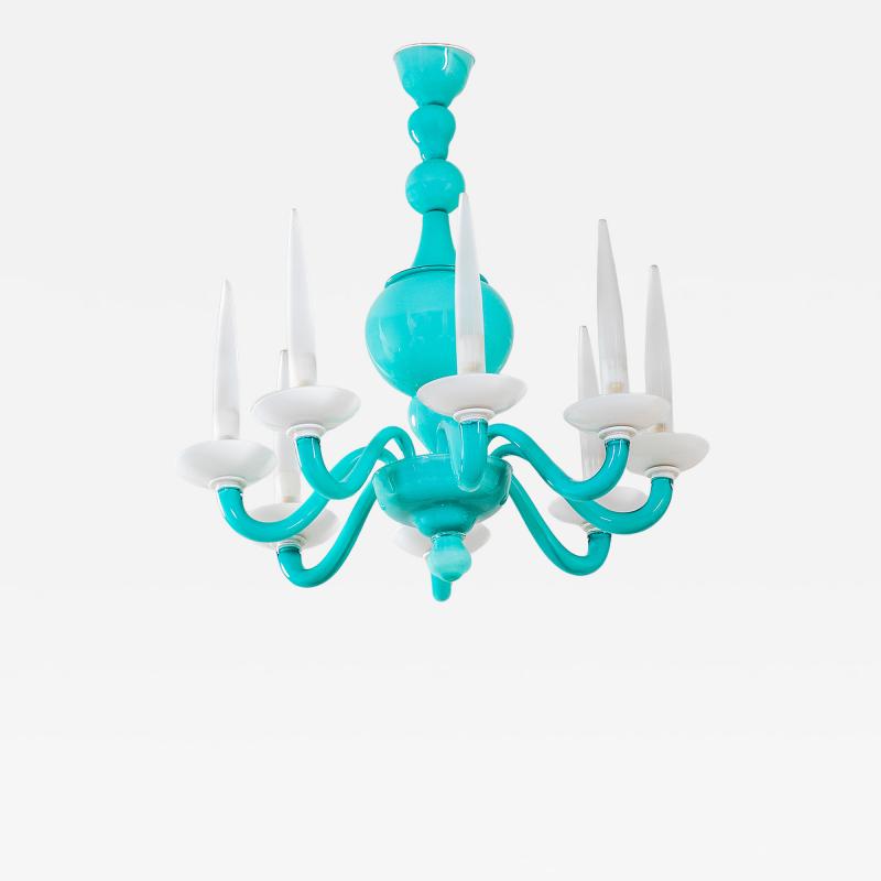 Gio Ponti Gio Ponti for Venini Chandelier mod 5523