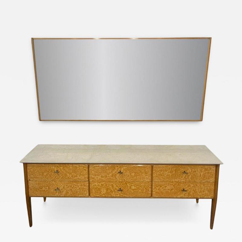 Gio Ponti Italian Mid Century Sideboard or Chest of Drawers Gi Ponti style 1950s