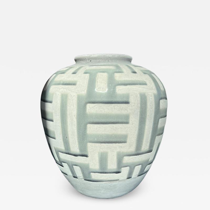 Gio Ponti Italian Modern Ceramic Vessel Attributed to Gio Ponti 1960s