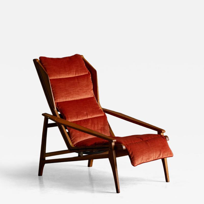 Gio Ponti Modello 811 Lounge Chair by Gio Ponti for Cassina Italy 1950s