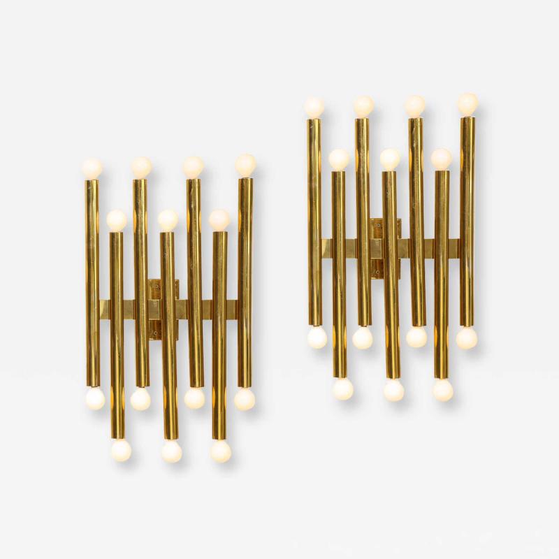 Gio Ponti Pair of Wall Lights by Gio Ponti for Candle