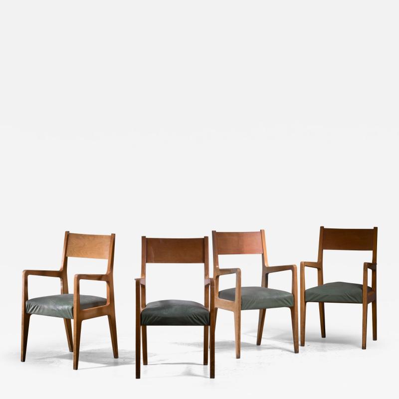 Gio Ponti Set of 4 Gio Ponti dining chairs