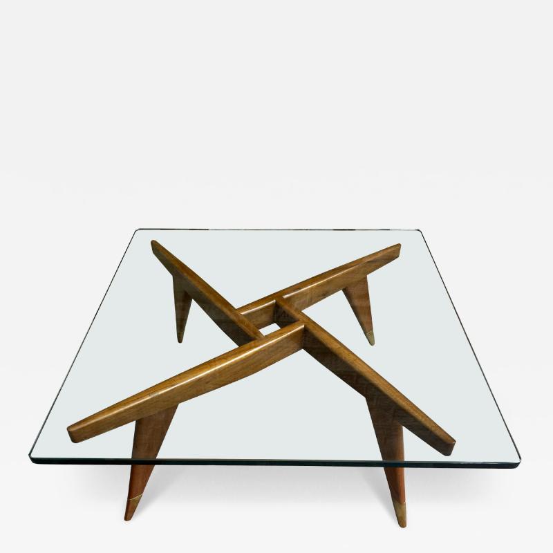 Gio Ponti Wonderful Vintage Gio Ponti style Coffee Table Mid Century Modern