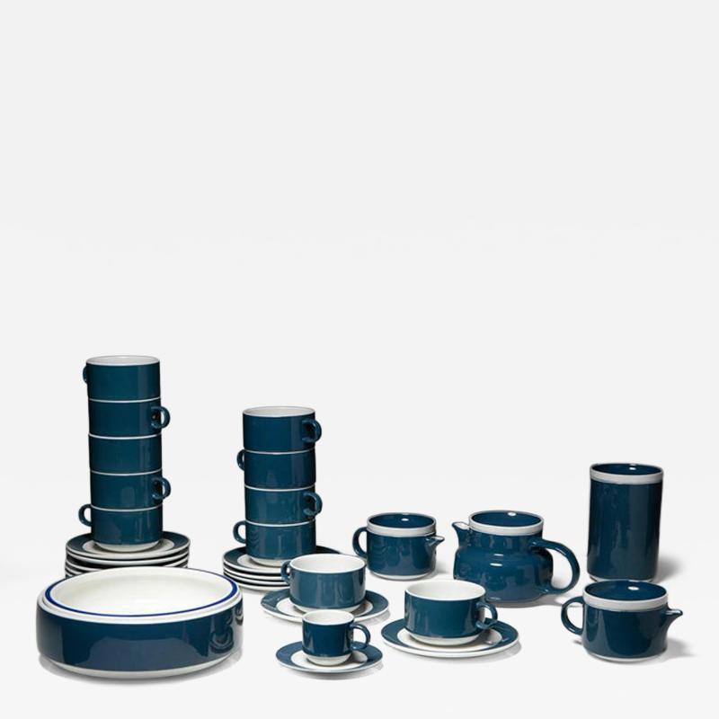 Giovanni Gariboldi Colonna Breakfast Set by Giovanni Gariboldi for Richard Ginori