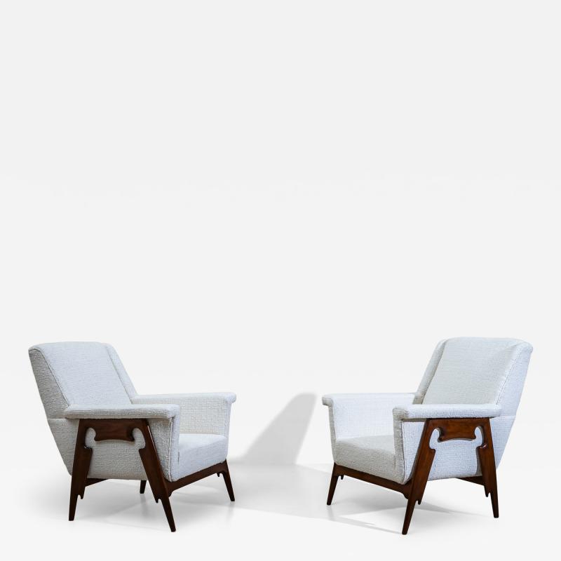 Giovanni Gariboldi Pair of Armchairs attributed to Giovanni Gariboldi 1908 1971 Italy 1940s