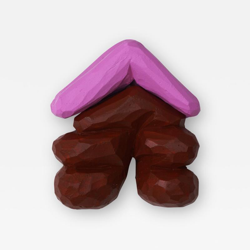 Gisela Stiegler Untitled O T Violet Brown