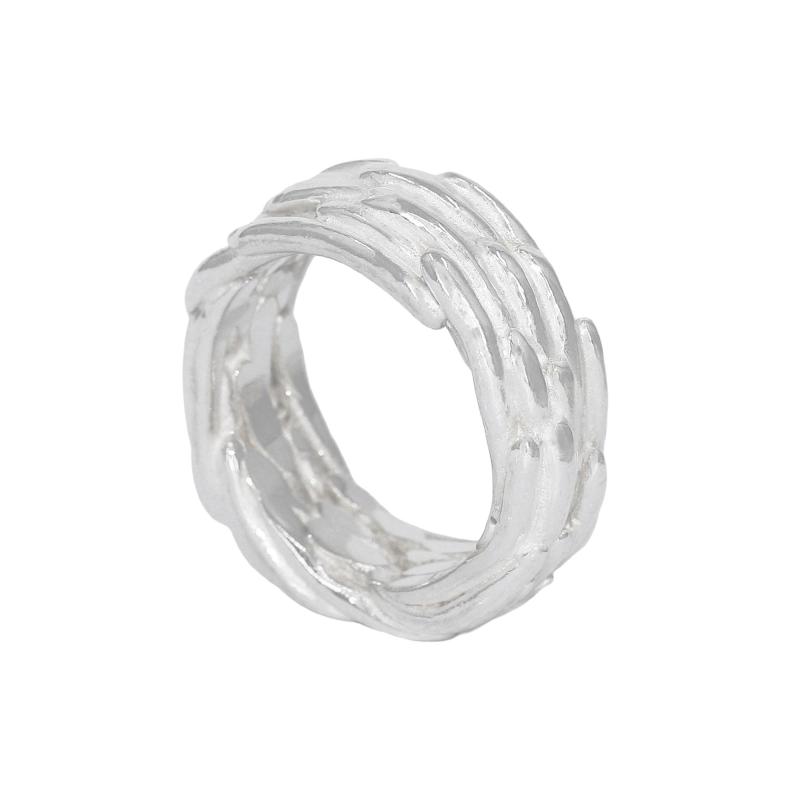 Gitta Pielcke Gitta Pielcke Reed Ring in Sterling Silver