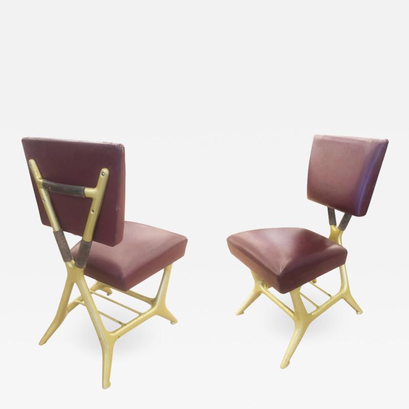 Giulio Minoletti Giulio Minoletti and Gio Ponti Chairs Six Available