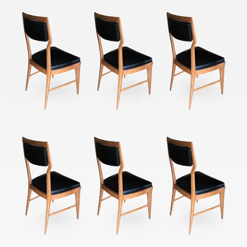 Giulio Moscatelli 6 Dining Chairs