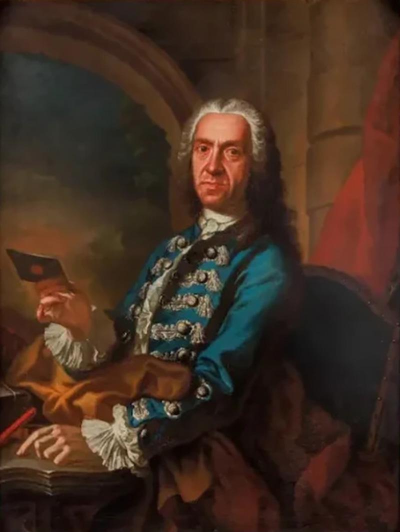 Giuseppe Bonito Giuseppe Bonito Italian 1707 1789 A Large Portrait of a Gentleman