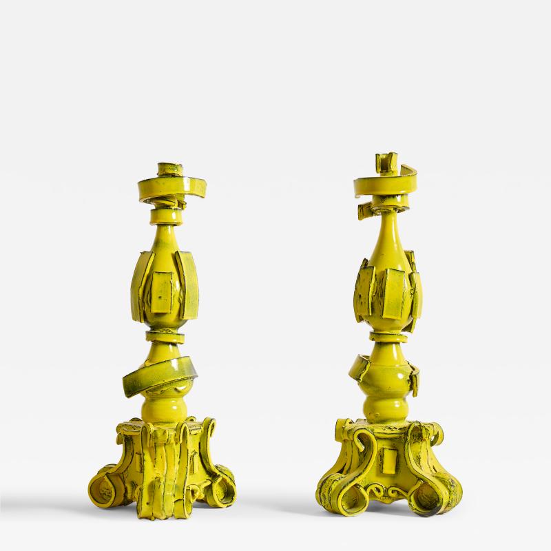 Giuseppe Ducrot Yellow Candleholders I 2023