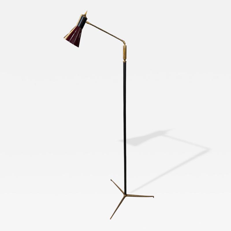 Giuseppe Ostuni Attributed to Giuseppe Ostuni Floor Lamp Italy 1950s