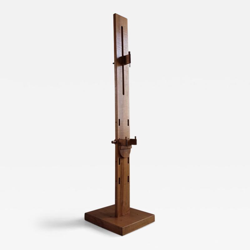 Giuseppe Rivadossi 1970s Riven Oak Easel by Guiseppe Rivadossi