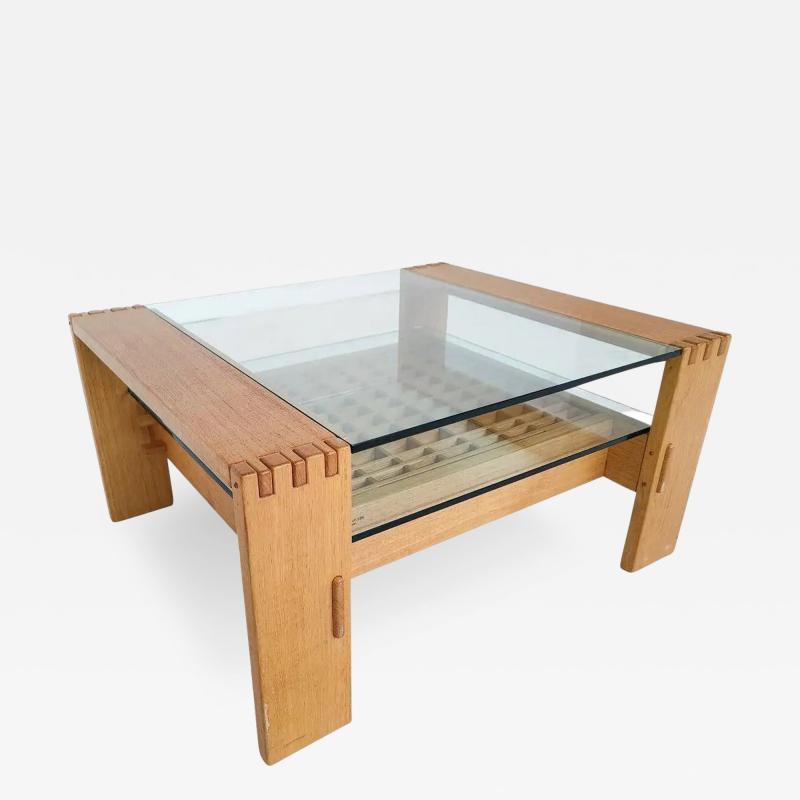 Giuseppe Rivadossi Mid Century Modern Coffee Table by Guiseppe Rivadossi