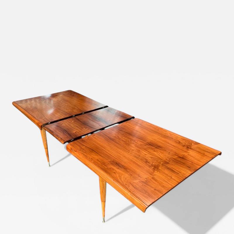Giuseppe Scapinelli Extendable Dining Table in Caviuna wood Giuseppe Scapinelli 1950s Lot 628A