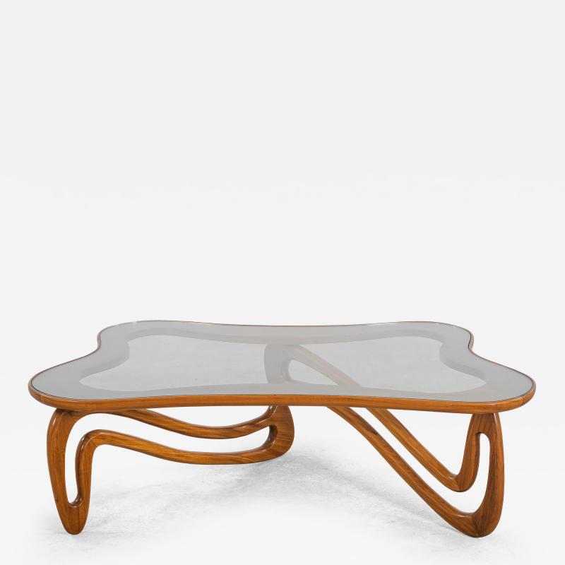 Giuseppe Scapinelli Mid Century Modern Center table by Giuseppe Scapinelli Brazil 1960s