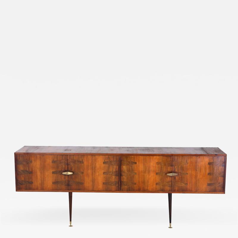 Giuseppe Scapinelli Mid Century Modern Wall Mounted Buffet by Brazilian Designer Giuseppe Scapinelli