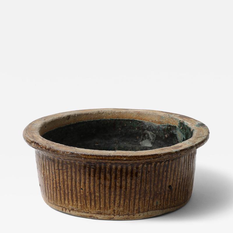 Glazed Ceramic Bowl South Asia 20th C