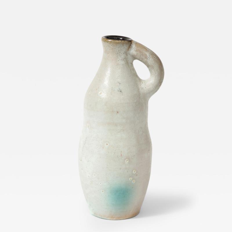 Glazed Ceramic Pitcher France 20th Century