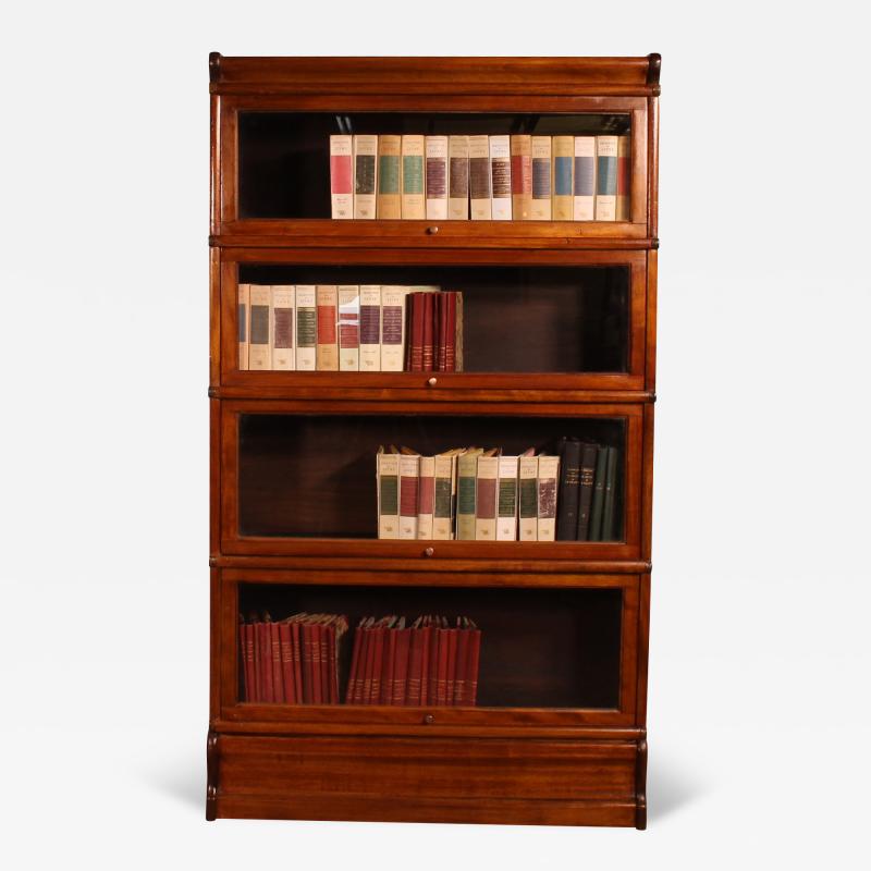 Globe Wernicke Bookcase In Mahogany Of 4 Elements