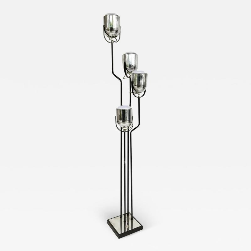 Goffredo Reggiani Goffredo Reggiani Italian Floor Lamp 4 Adjustable Pivoting Lights