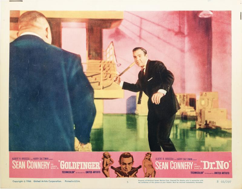 Goldfinger 1966 Vintage Lobby Card 1