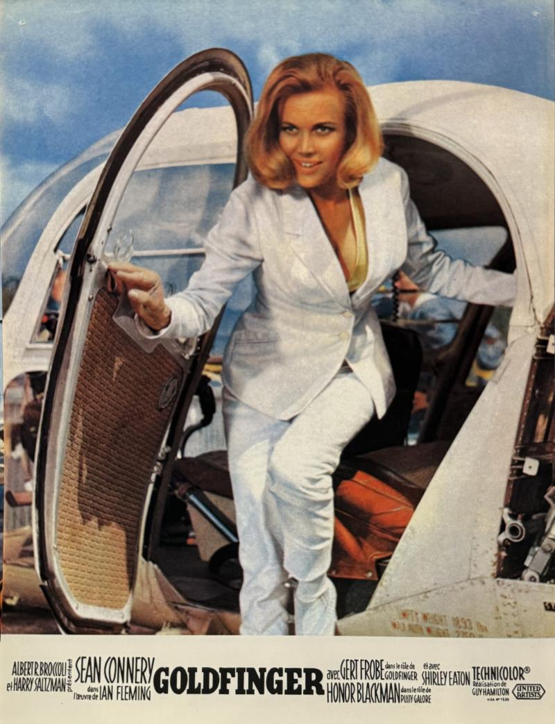 Goldfinger Vintage Lobby Card