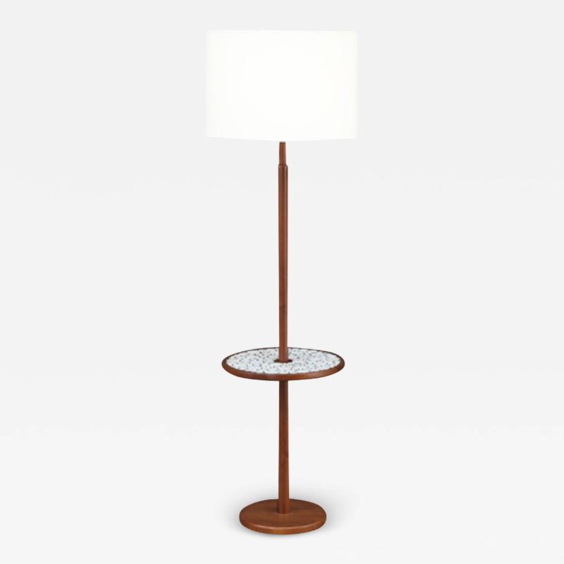 Gordon Jane Martz Gordon Jane Martz Floor Lamp with Mosaic Tile Side Table