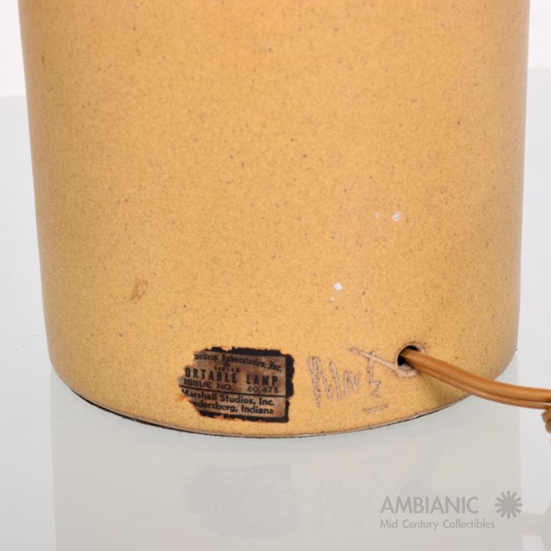 Gordon & Jane Martz - Mid Century Modern Gordon Martz Ceramic Table Lamp