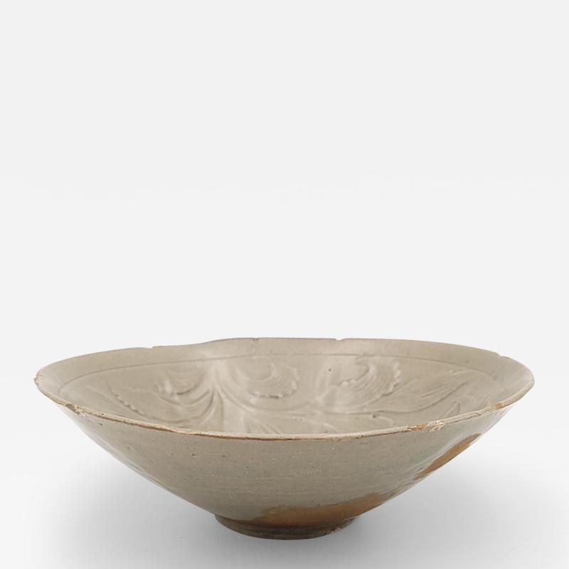 Goryeo Celadon Incised Bowl Korea 14th century