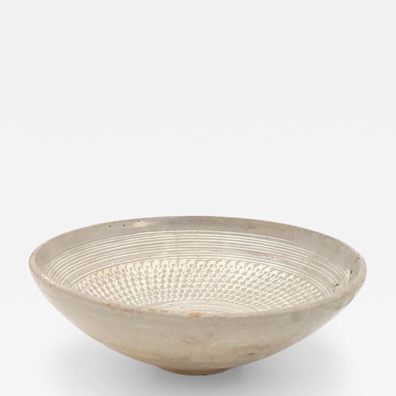 Goryeo Celadon Incised Bowl Korea 14th century