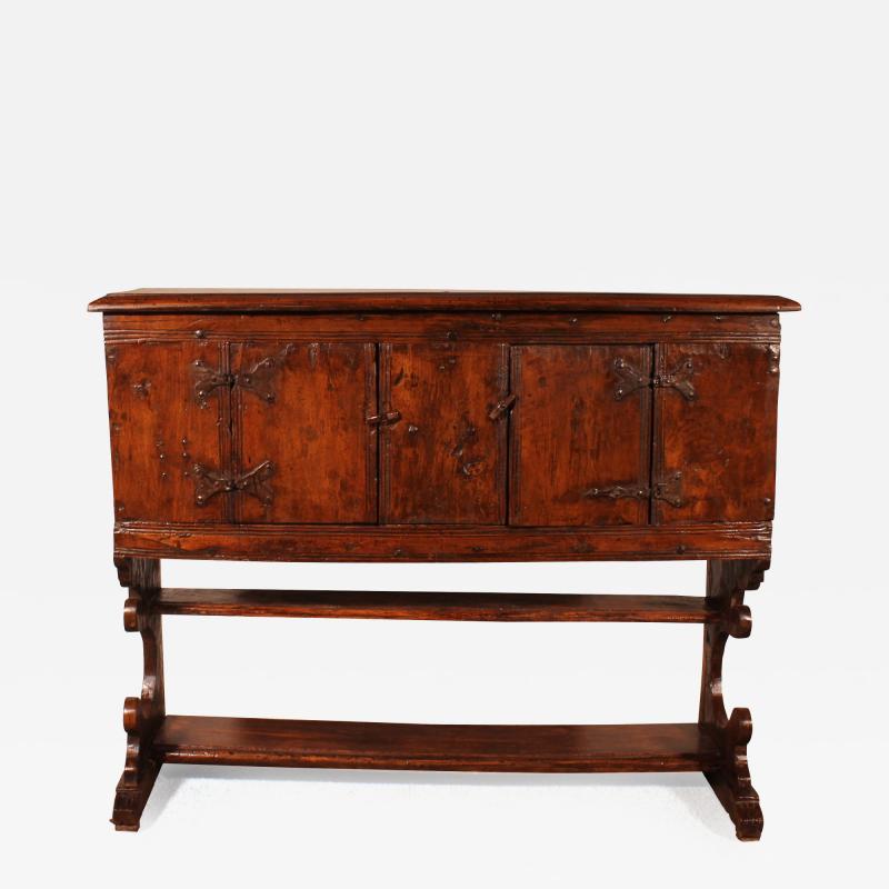 Gothic Influence Credenza 16th Century