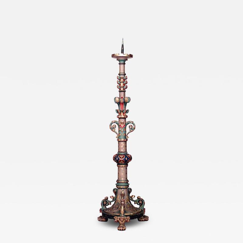 Gothic Style Altar Candlestick
