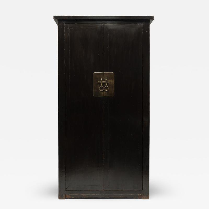 Grand Black Lacquer Cabinet