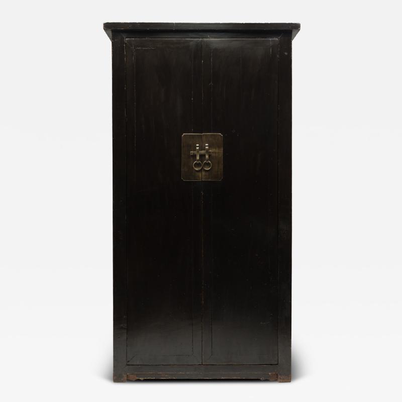 Grand Black Lacquer Cabinet