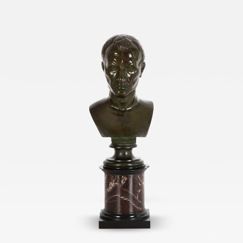 Grand Tour Bust of Julius Caesar Italian circa late 19th century