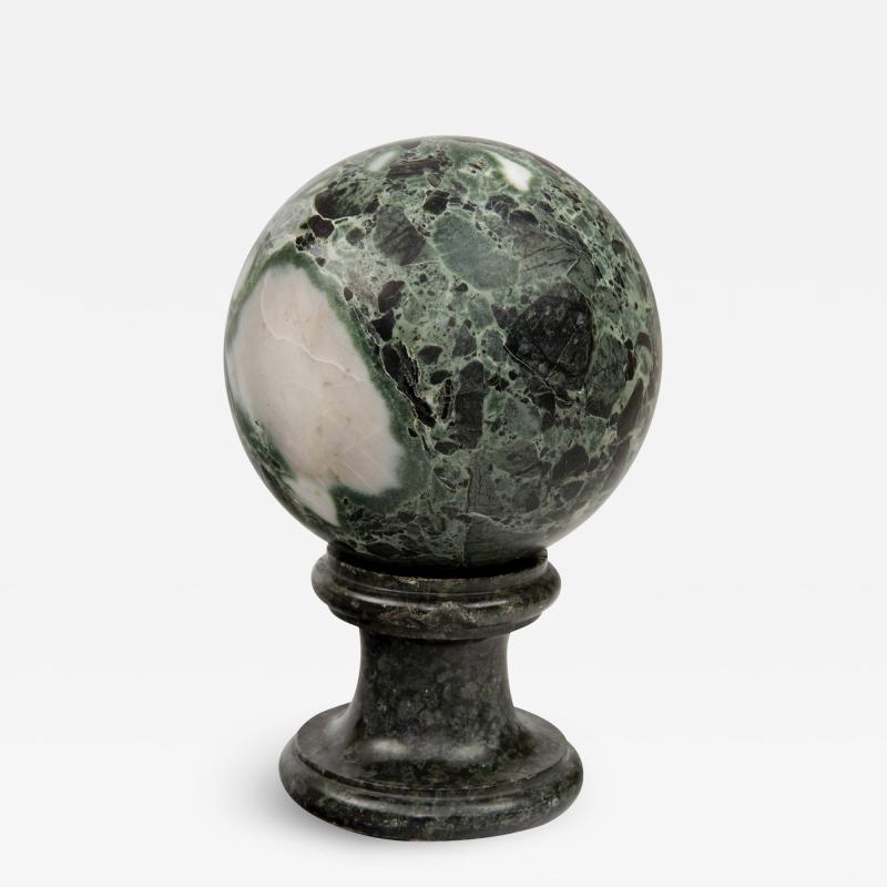 Grand Tour Marble Orb on Stand Circa 1870