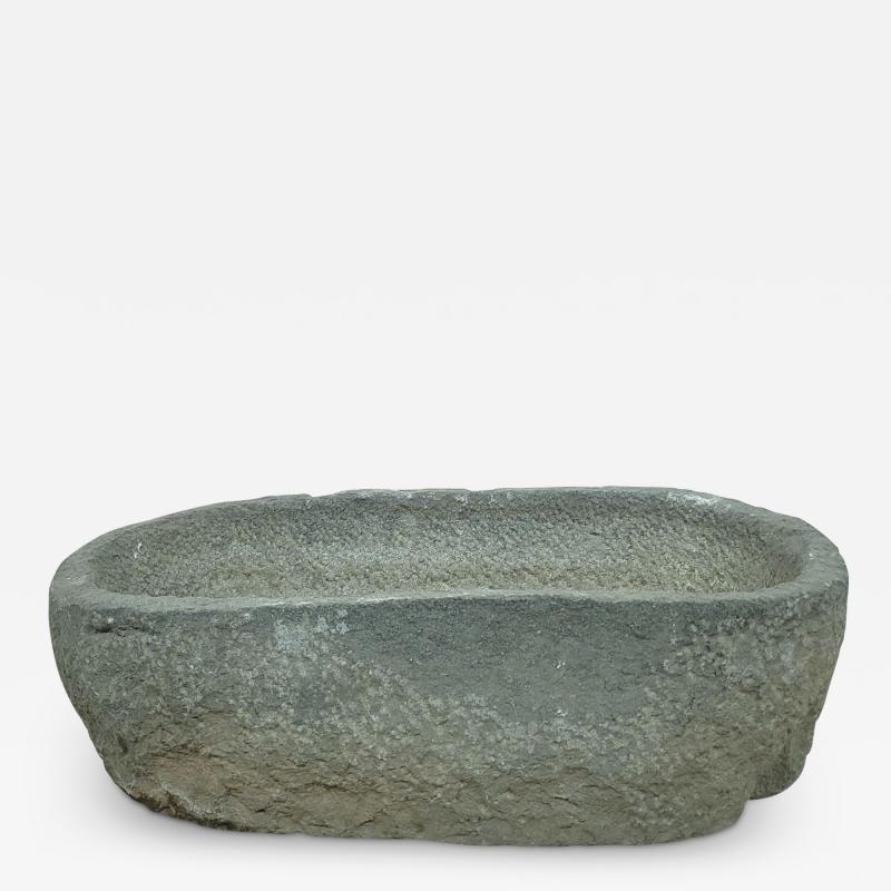 Granite Stone Large Japanese Water Trough 18th 19th century