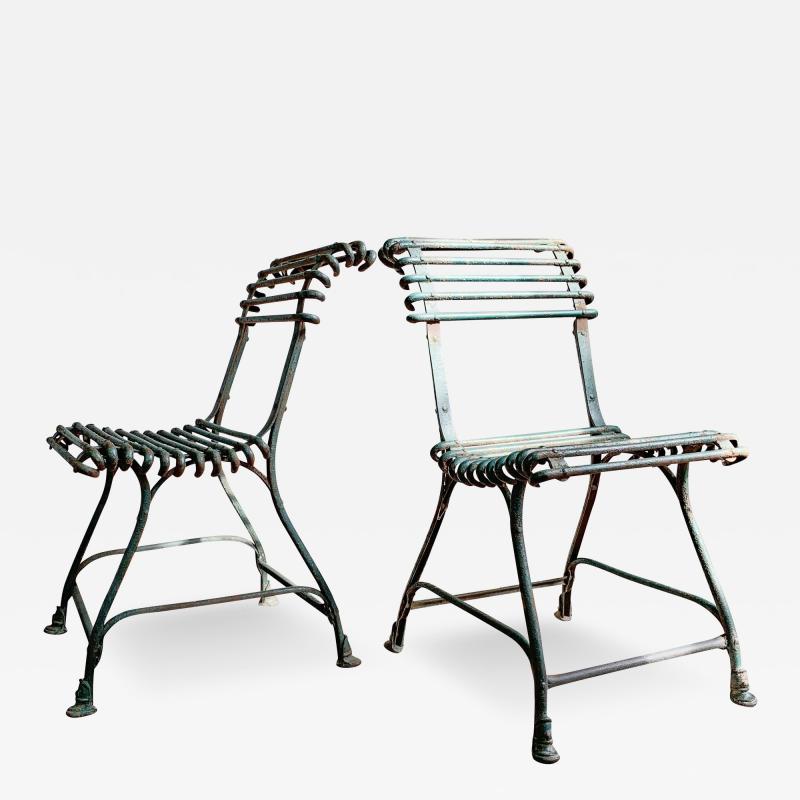 Grassin a Arras Arras pair of beautiful Arras Saint Sauveurs chairs