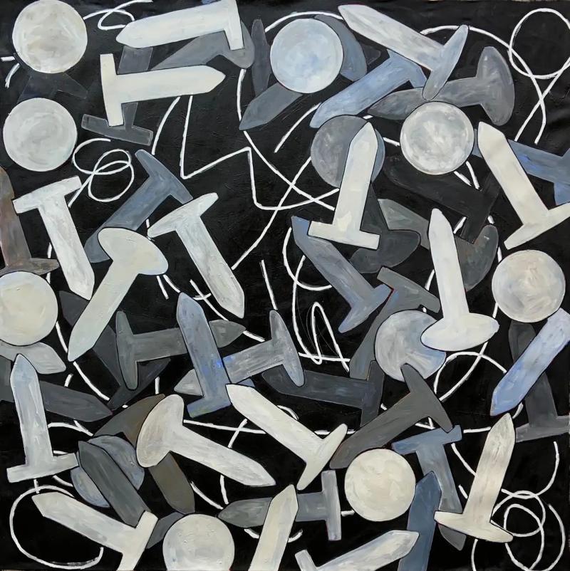 Greg Ludlow Greg Ludlow Undertow Acrylic on Canvas 2021